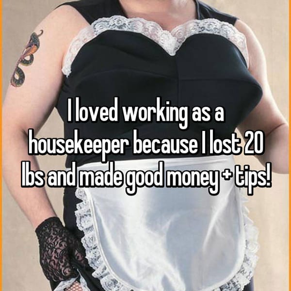 The Best Jobs housekeeper