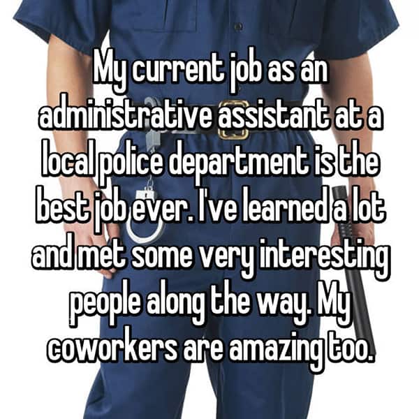 The Best Jobs police department