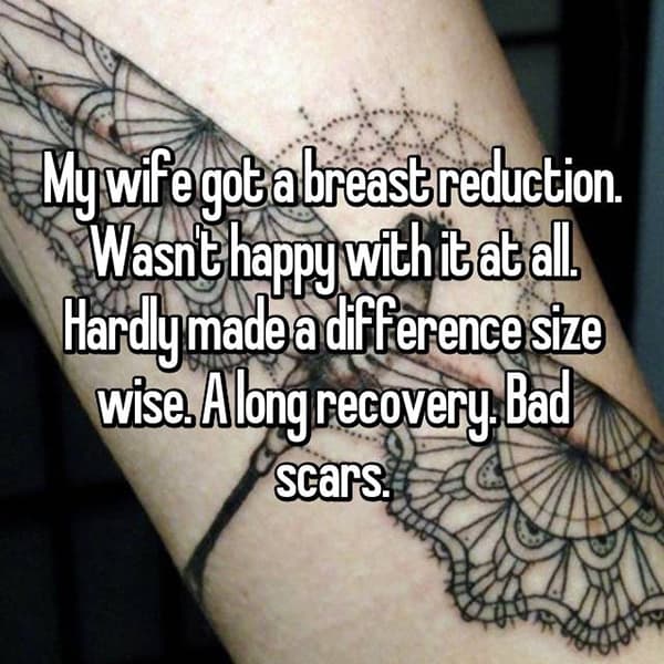 Thoughts On Breast Reduction Surgery bad scars