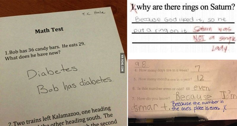 Times Students With The Wrong Answers Made Their Teacher Smile