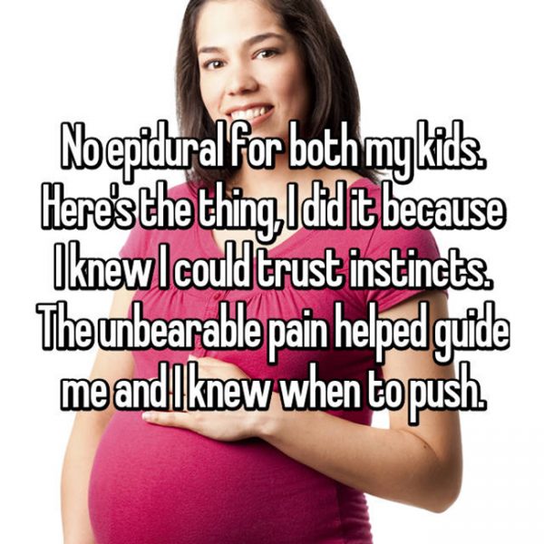 Women Who Gave Birth Without Pain Relief Share Their Experiences