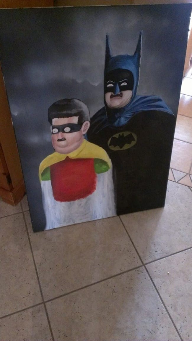 Weird Thrift Store Finds batman and robin