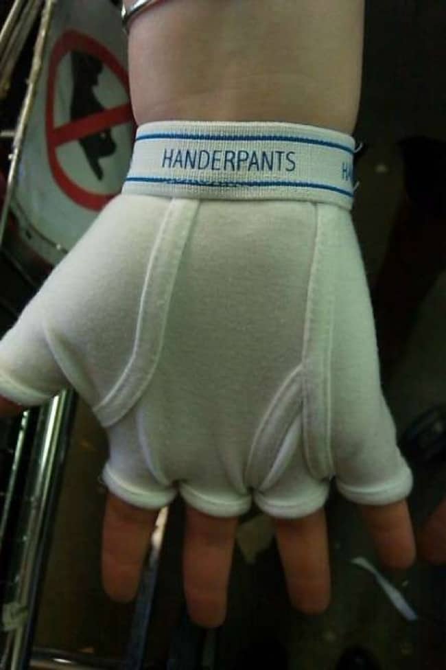 Weird Thrift Store Finds handerpants