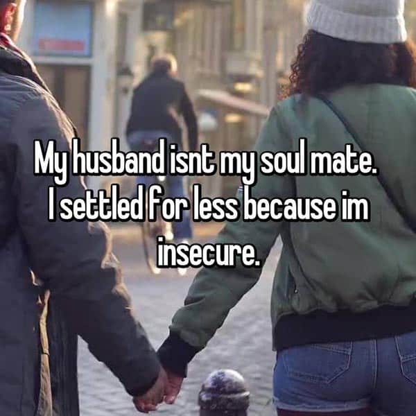 Women Who Feel That They Settled insecure