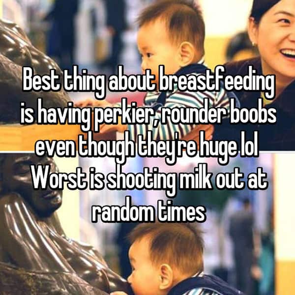 Worst Things About Breastfeeding random times