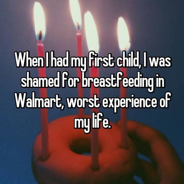 Worst Things About Breastfeeding shamed