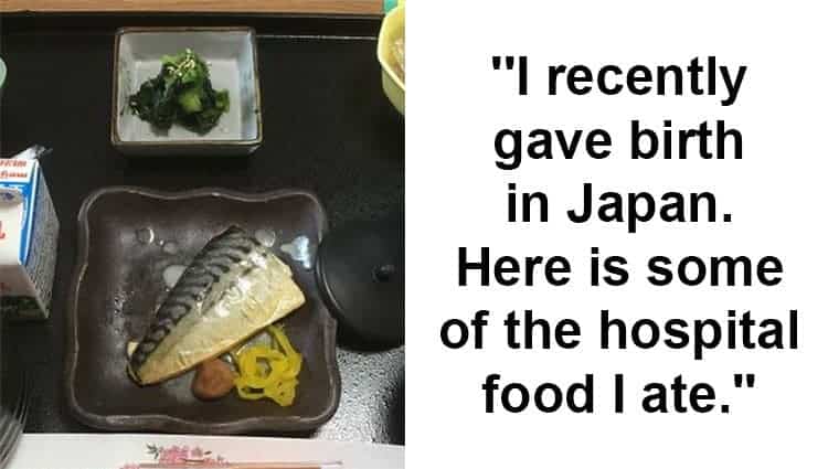 Hospital food in japan