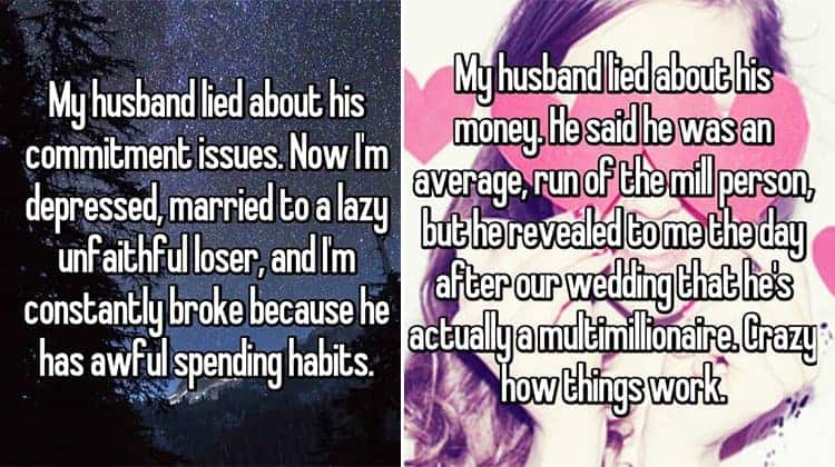 wives reveal lies-told-by-their-husbands