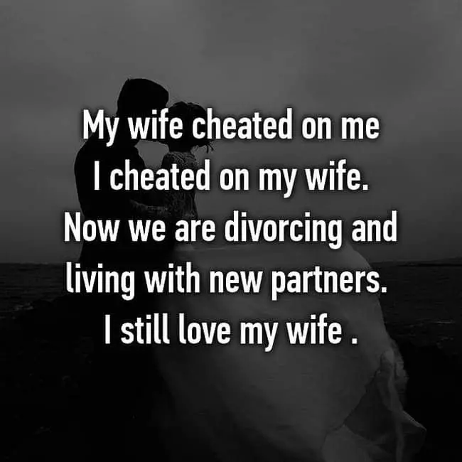 Cheat wife did why my Why did