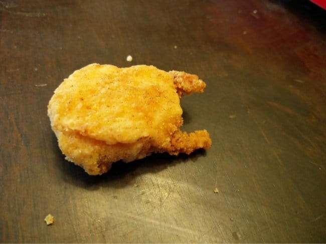 chicken-nugget-looks-like-whole-chicken-confusing-pictures