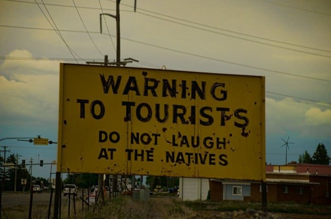 do_not_laugh_at_the_natives_sign