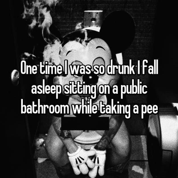 drunk_falls_asleep_while_taking_a_pee_public_restroom_encounters