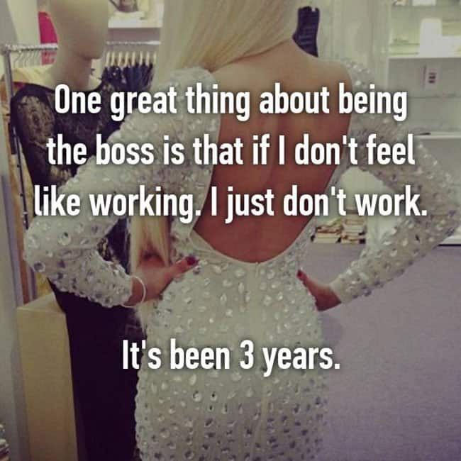 confessions from bosses