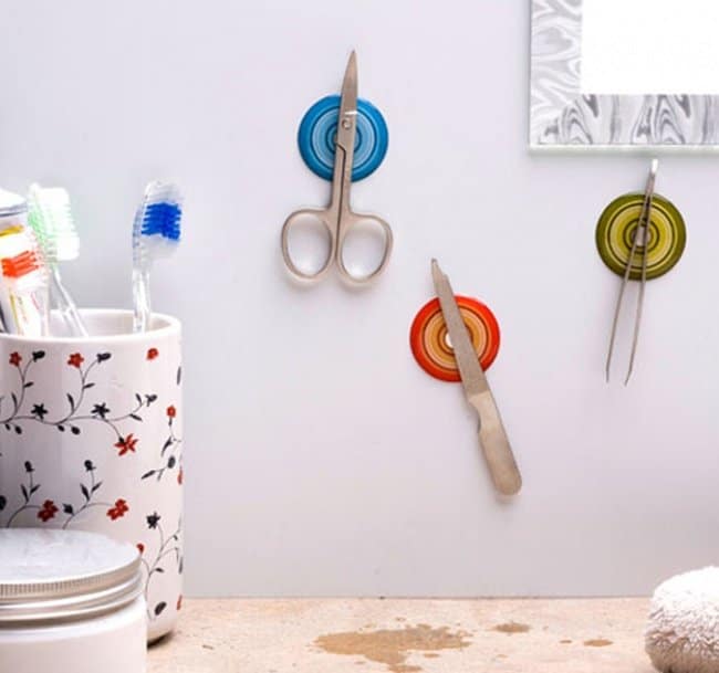 magnetic beauty tool holder