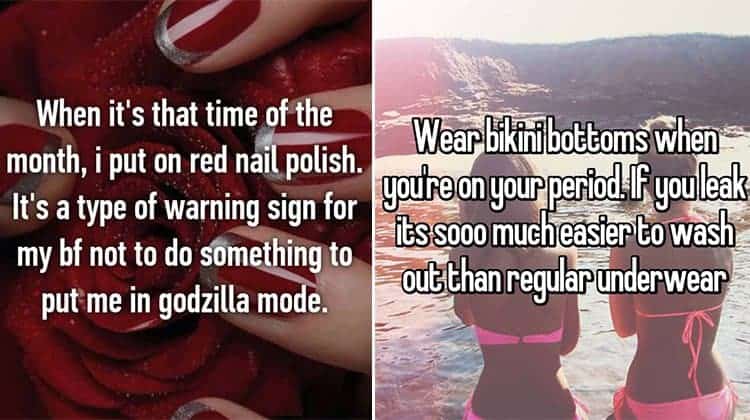 period life hacks