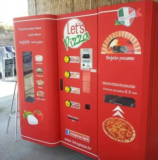 pizza vending machine