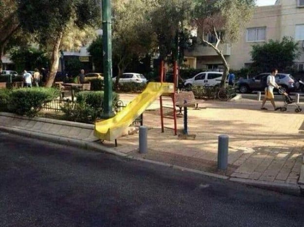 playground-slide-in-the-wrong-place