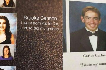 people with funny yearbook quotes