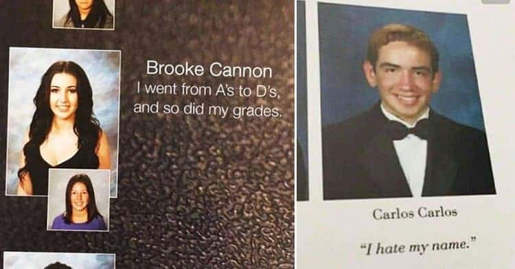 people with funny yearbook quotes