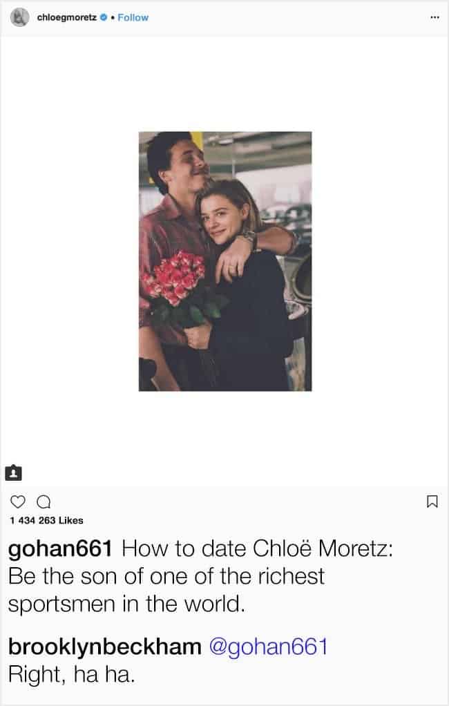 brooklyn-beckham-dating-chloe-moretz-hilarious-celebrity-instagram