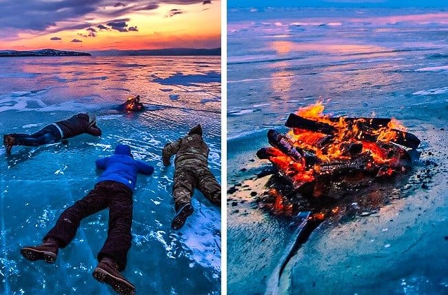 campfire-on-ice-crazy-ways-to-get-a-perfect-photo