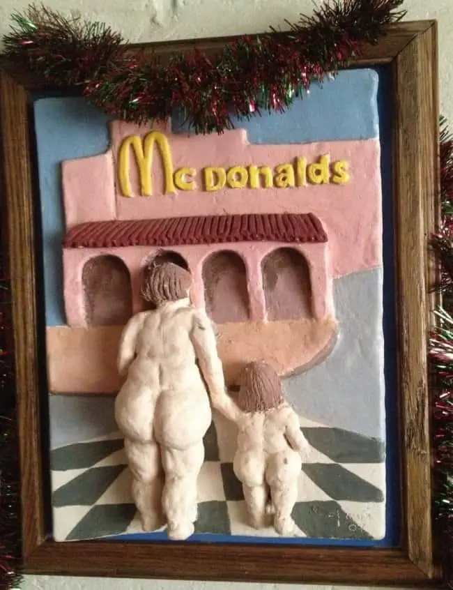 grandpa-and-grandchild-going-to-mcdonalds-sculpture