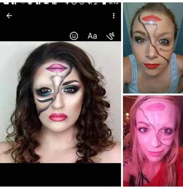 halloween-makeup-expectation-vs-reality-beauty-fails