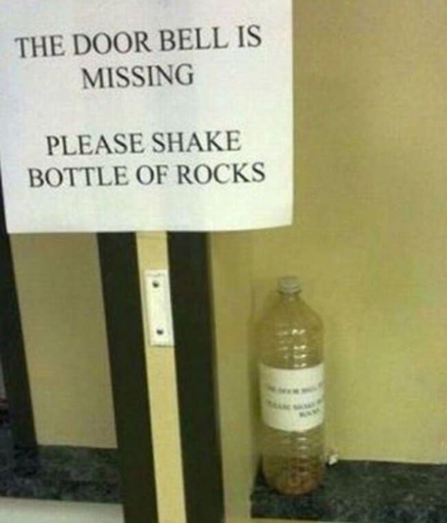 shake-bottle-of-rocks-for-doorbell-imagination-knows-no-limit