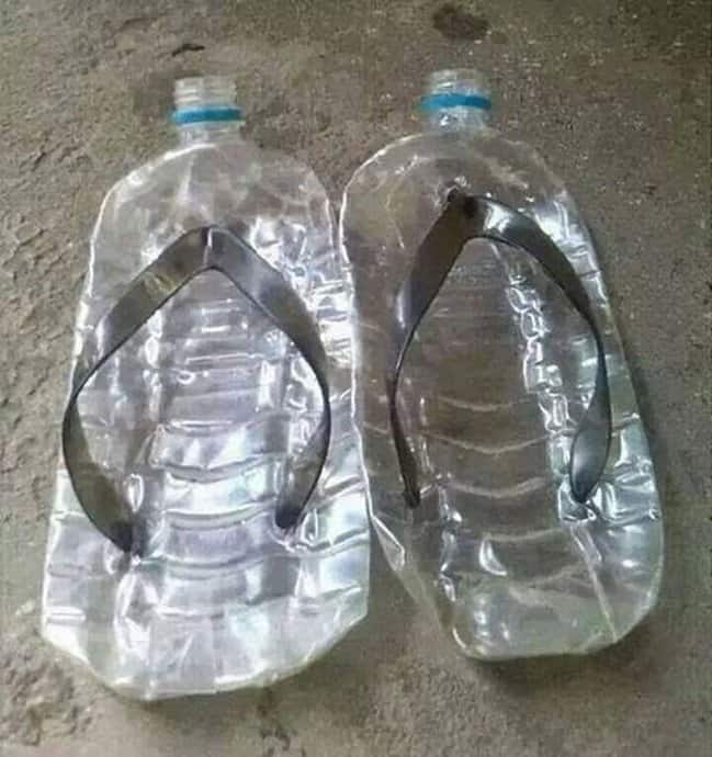 slipper-made-from=plastic-bottles-imagination-knows-no-limit