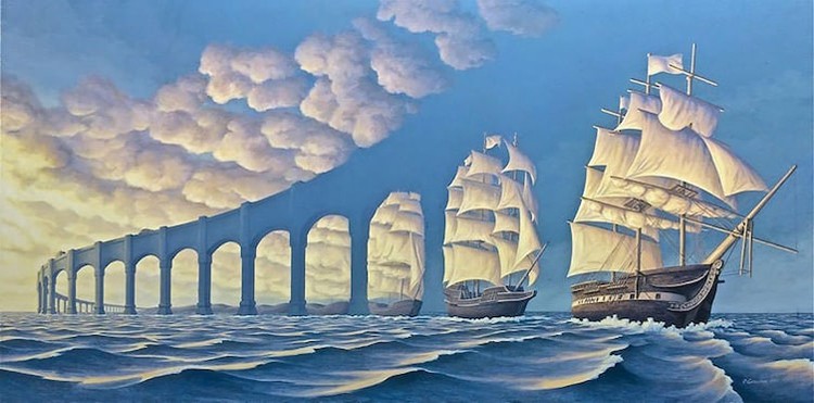 amazing painting rob gonsalves visually pleasing photos