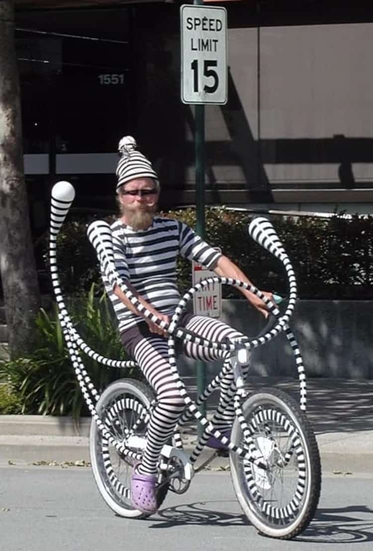 black-and-white-stripes-clothes-bike-nonsensical-photos