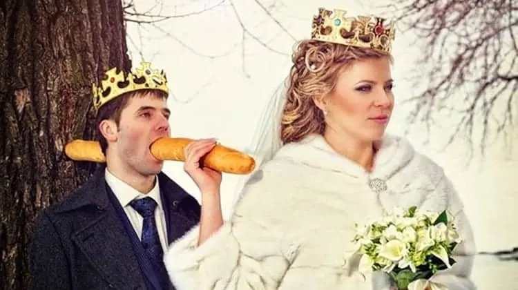 Funny Russian Wedding Photos You Won't Want To Recreate