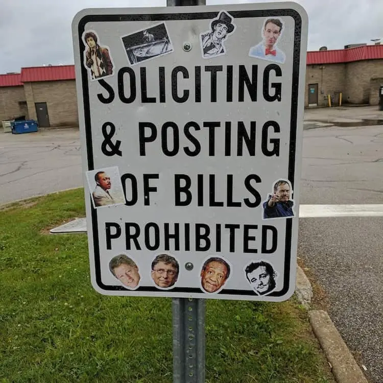 posting-of-bills-prohibited-sign-people-breaking-rules