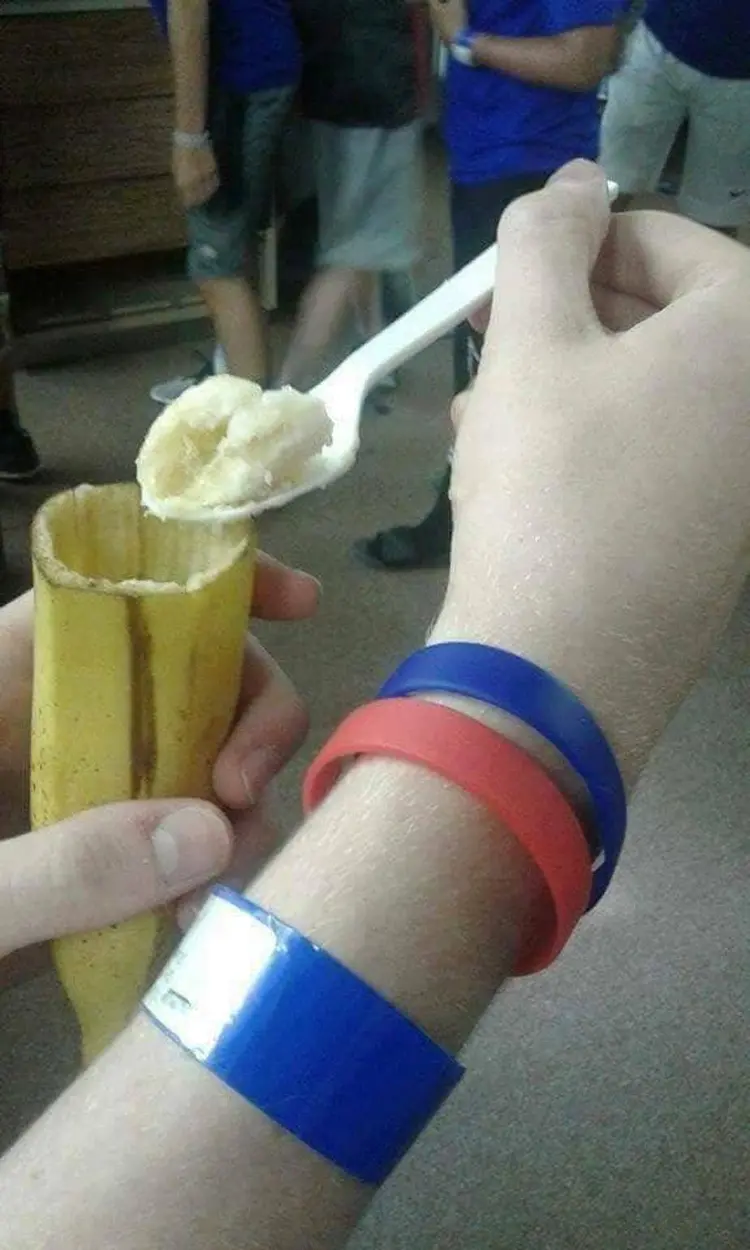 banana spoon outrageous photos