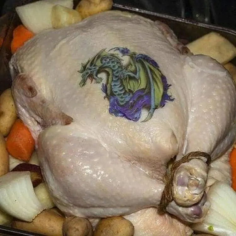 chicken-with-dragon-tattoo-hilariously-unsettling-photos