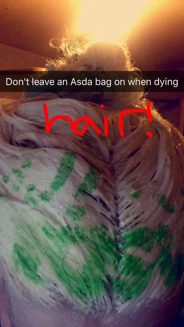 wrapping-hair-with-asda-bag-embarrassing-fails