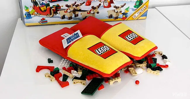 anti lego slippers