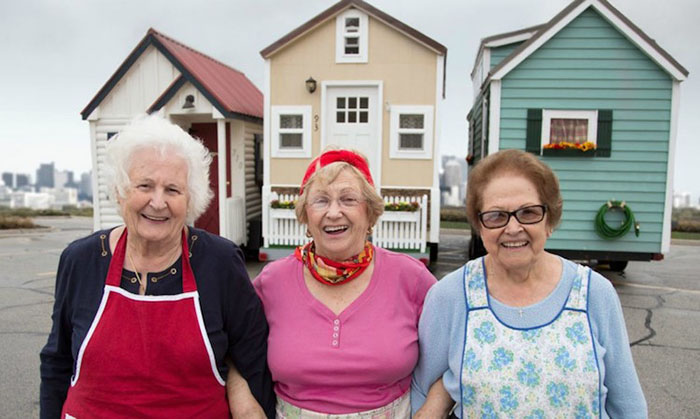 seniors living in small homes