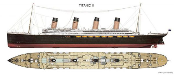 titanic replica image