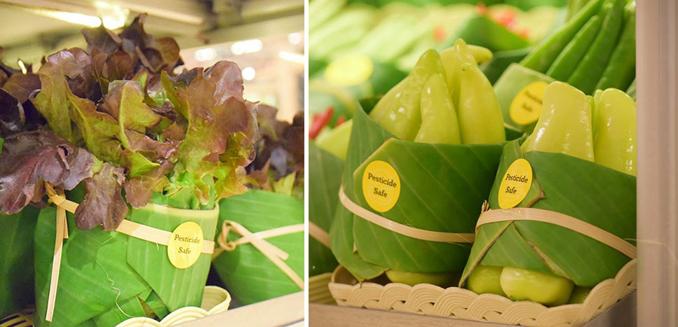 banana leaf packaging asia