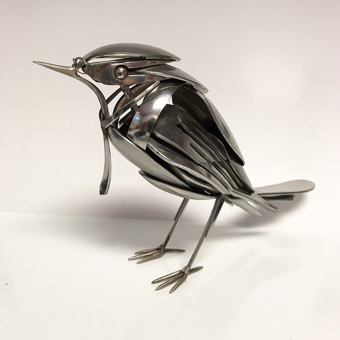 bird sculpture by matt wilson