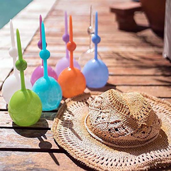 Cheap Wine Glasses That Float in Water and Stick up in the Sand