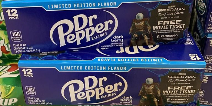 dr pepper dark berry flavor