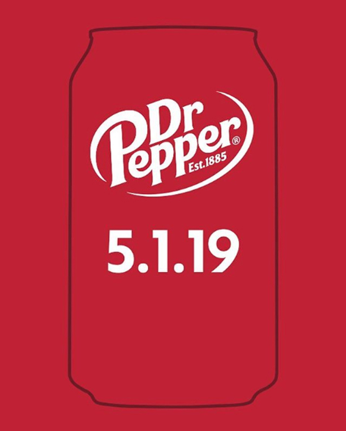 dr pepper instagram post