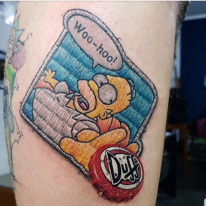 duda lozano embroidery tattoo simpson