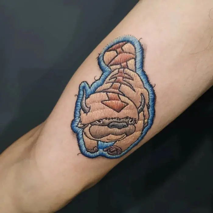 embroidery tattoo avatar