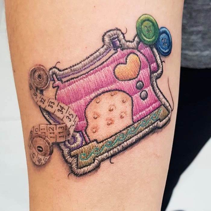 embroidery tattoo sewing machine