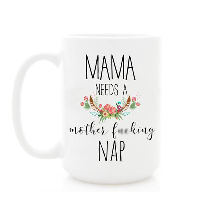 hilarious mothers day gifts nap mug