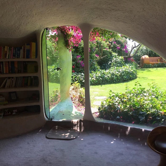 hobbit house glass door