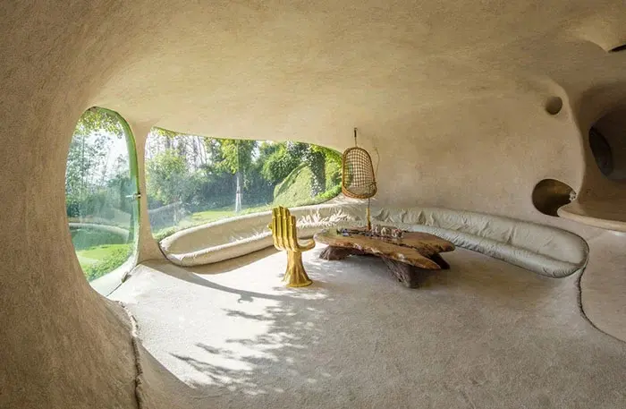 hobbit house living room